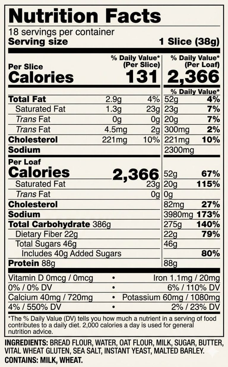 Nutrition Facts